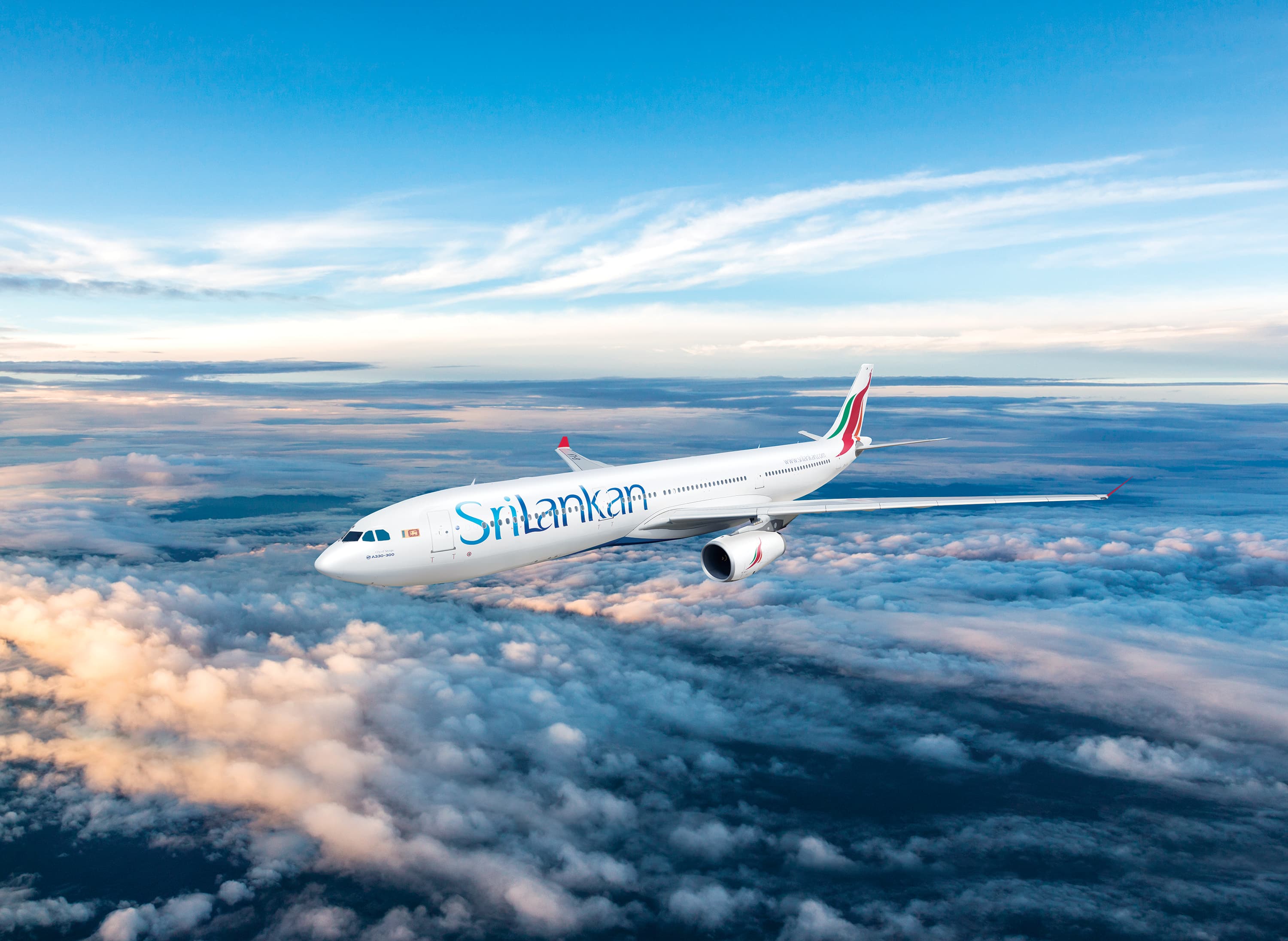 Sri Lankan air travel — international flights booked through The Time Travels